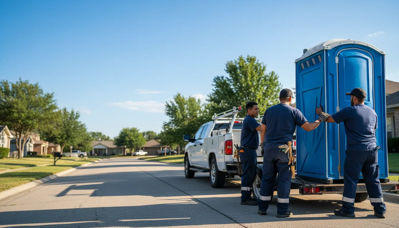 Portable Toilet Rental in Graham, TX near me